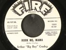 ARTHUR 'BIG BOY' CRUDUP: mean ole frisco / rock me, mama FIRE 7