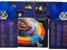 ELO - OUT OF THE BLUE - VERY CLEAN BLUE VINYL JET UA 2LP W/INSERT POSTER