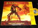 W.A.S.P. WASP The Last Command LP CAPITOL 1985 with Wild Custom Inner Sleeve