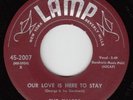 The Sharps - Our Love Is Here To Stay / Lock My Heart (7