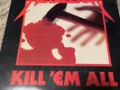 Metallica Kill 'Em All LP orig US press Megaforce records 1983