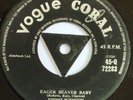 Johnny Burnette & The Rock 'n' Roll Trio 'Eager Beaver Baby' UK Vogue 1957