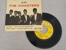 COASTERS • Rock & Roll With The Coasters 1958 45 EP Rare LISTEN EX