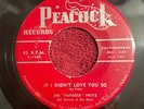 JOE 'PAPOOSE' FRITZ Peacock 5-1640 (Blues, R&B, 1954, Video)