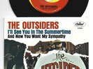 GARAGE PSYCH 45 w/ PIC SLEEVE - OUTSIDERS - AND NOW YOU WANT MY SYMPATHY - HEAR