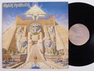 IRON MAIDEN Powerslave CAPITOL LP VG+ textured cover f