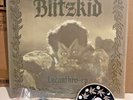 Blitzkid Lycanthro-ep LP Half Moon Yellow & Black Split Vinyl w/ Pin & Sticker