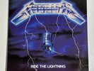 Metallica Ride The White Lightning LP Sleeve 1984 No Record Sleeve Only