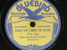 WALTER DAVIS: every day i have the blues / santa claus BLUEBIRD Single 78 RPM