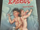 ORIGONAL SLEEVE USED EXODUS BONDED BY BLOOD LP  1985 COMBAT/TORRID 1ST PRESS