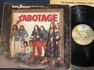BLACK SABBATH SABOTAGE 1975 1st BS 2822 1A/1B sterling OZZY OSBOURNE plays VG++