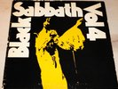 Black Sabbath- Vol 4, 1972  Warner Bros. Records ‎– BS 2602. LP Vinyl