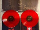 NM Venom At War With Satan Double Red Colored Vinyl 12” 2x LP Record Black Metal