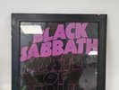 BLACK SABBATH Master of Reality Framed Album Art NEMS Vintage Decor - PRE-OWNED