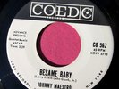 JOHNNY MAESTRO - Besame Baby / It Must Be Love - NM- Promo 45 rpm - Coed 562