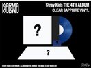 Stray Kids KARMA (CLEAR SAPPHIRE VINYL) PRESALE taylor swift ariana blackpink