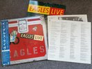 THE EAGLES - 'Eagles Live' Japan 2LP, obi, Poster & Inserts