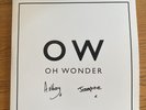 SIGNED Oh Wonder Self-Titled White Vinyl LP Caroline International OHWLP1 2015