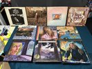 9x Allman Brothers Band LP Lot: Eat A Peach,And Sisters,Wipe The Windows,Gregg+