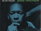 JOHN COLTRANE LP BLUE TRAIN 1984 BLUE NOTE BST 81577 TELDEC DMM FRANCE W/ POSTER