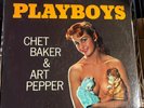 CHET BAKER & ART PEPPER SEXTET - Playboys 1958 Jazz LP G+ Rare Orig Pacific