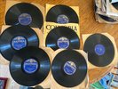 7-Shellac 10”-78RPM records-Various Artists/ Bands- 1920-30 Era- See Pics & Desc