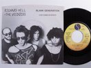 Punk 45 RICHARD HELL & VOIDOIDS Blank Generation SIRE VG++ promo HEAR i