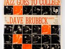 The Dave Brubeck Quartet – Jazz Goes to College LP 1956 Columbia 6-Eye EX