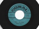 ROCKABILLY 45- BUDDY HOLLY - WELL...ALL RIGHT / HEARTBEAT -HEAR-1958 PROMO CORAL