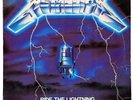 METALLICA Ride The Lightning VG+ ELEKTRA '84 vinyl LP shrink inner masterdisk