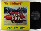 Variations - Dig Em Up  LP - Justice - Rare NC Garage Soul VG+