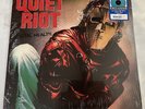 QUIET RIOT - Metal Health - Sea Glass w/ White Swirl Vinyl Hype Sticker Sealed