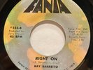 VG+ Latin Funk Soul 45 RAY BARRETTO Right On / Y Dicen FANIA listen