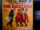 THE EXCITERS Tell Him LP (United Artists UAL-3264, orig 1963 mono) VG+ in shrink