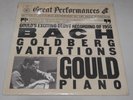 Sealed GLENN GOULD Bach Goldberg Variations CBS Great Performances LP 38479