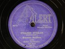 BROWNIE MCGHEE : strange woman / big legged woman ALERT Single 78 RPM