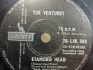 The Ventures Lonely Girl/Diamond Head Rare 78 Rpm Record India Indian VG+