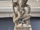 Aspara, A Khmer Ballet Dancer Soap Stone Sculpture