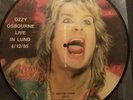 OZZY OSBOURNE / Black Sabbath**Live in Lund**Picture / pic disc**4/12/85**rare