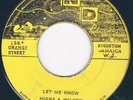 HIGGS & WILSON-BYE AND BYE-LET ME KNOW ND RECORDS YES COXONE PROD VG+++ 1964