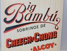 Cheech and Chong Big Bambu 1972 LP With ROLLING PAPER Record Album Vinyl VG+/VG+