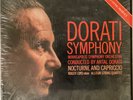 DORATI  SYMPHONY LP RECORD MINNEAPOLIS SYMPHONY ORCHESTRA (MERCURY)