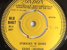 Eddie Cochran 'Stockin's 'N' Shoes/Undying Love' UK London 45 rpm DEMO 1961