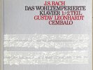 5LP Box GUSTAV LEONHARDT Harpsichord BACH WTK Books 1 & 2 Harmonia Mundi 99752
