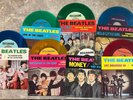 The Beatles Decca 45 set on colored vinyl