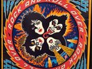 Vinyl LP  METAL KISS ROCK AND ROLL OVER STICKERS INSERTS 70s