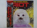 Riot Fire Down Under Victor VIP-6773 Japan  VINYL LP OBI