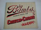 big bambu cheech and chong vinyl record lp original ode sp 77014 w/roll paper