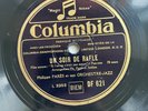 78 RPM Jazz PHILIPPE PARES - UN SOIR DE RAFFLE - DOWN DIXIE WAY - COLUMBIA DF 621