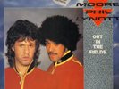 Gary Moore & Phil Lynott Out In The Fields POSTER  Vinyl Single 12inch